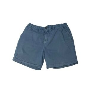 Chubbies Shorts Mens XL Blue Elastic Waist Casual Cotton Stretch 7 Inseam